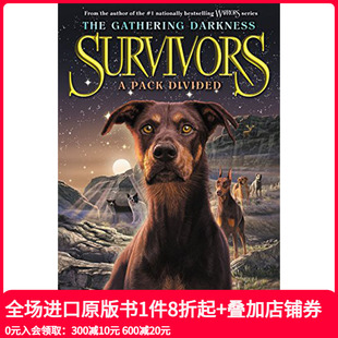 Pack 文原版 Divided 幸存者 Gathering 绝版 Hunter 儿童 The Darkness 黑暗1 聚集 图书籍进口正版 Survivors 现货