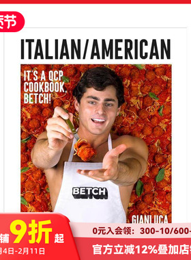 【预售】意大利/美国：社交媒体达人QCP烹饪书 Italian/American 原版英文餐饮生活美食