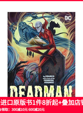 【预售】英文漫画 死人说书 Deadman Tells the Spooky Tales 图像