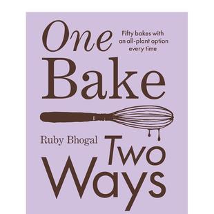 One Bake 英文餐饮生活美食 预售 善本图书 原版 英国烘焙大赛食谱 Ways Two