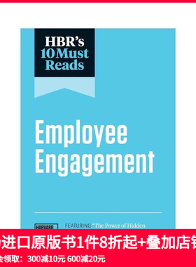 【预售】HBR关于员工敬业度读10篇（含马库斯·白金汉隐藏团队的力量） HBR's 10 Must Reads on Emp 原版英文商业行销