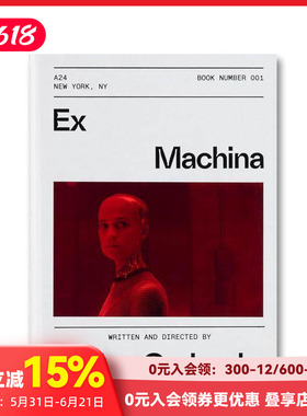 【预售】【A24电影剧本集】机械姬 【A24 Screenplay Collection】Ex Machina Screenplay Book 原版英文生活