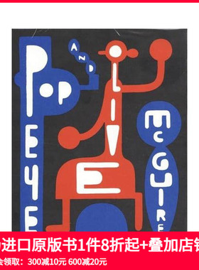 【预售】大力水手和橄榄 Richard McGuire Popeye and Olive 原版英文字体图案标志设计