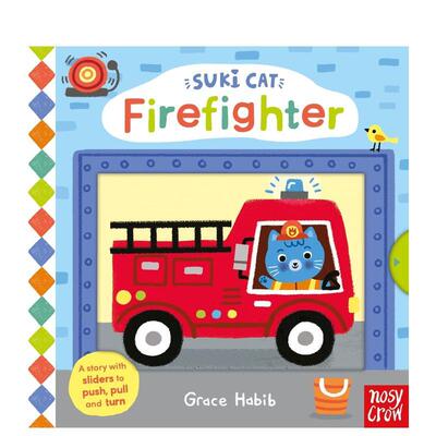 【预售】苏琪猫：消防员 Suki Cat: Firefighter 原版英文儿童绘本 善本图书