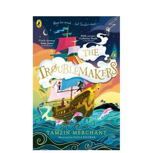 原版 蓝思值840L 麻烦制造者 Merchant Tamzin 英文青少年读物 Troublemakers Hatmakers The 预售