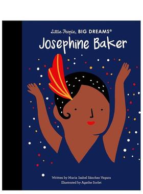 【现货】【小人物，大梦想】约瑟芬·贝克 【Little People， Big Dreams】Josephine Baker 原版英文儿童绘本
