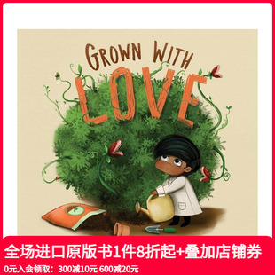 成长 Grown With 原版 爱 Love 英文儿童绘本 预售