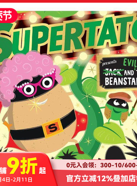 【预售】超级畅销书系列：今年圣诞节的瞩目礼物 Supertato: Presents Jack and the Beanstalk 原版英文儿童趣味