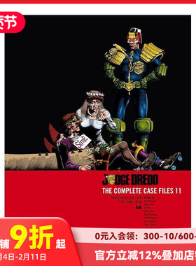 【预售】爵德判官：完整案件档案 11 Judge Dredd: The Complete Case Files 11: Complete Case Files 原版英文漫画书 善本图书