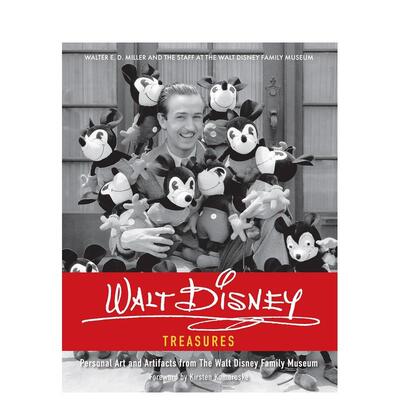 【预售】华特·迪士尼珍宝   迪士尼家族博物馆艺术品与文物 Walt