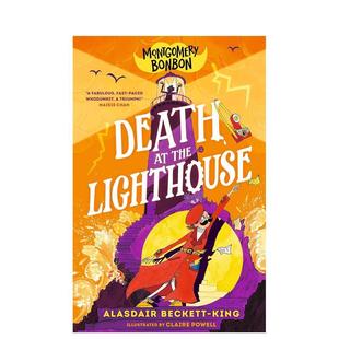 【现货】【大侦探波波】灯塔死局 【Montgomery Bonbon】Death at the Lighthouse 原版英文青少年读物 少年侦探小说 蓝思值700L