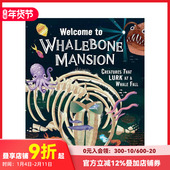 善本图书 Welcome 现货 Mansion 欢迎来到鲸骨庄园：鲸落潜伏生物志 Whalebone 英文儿童绘本 原版