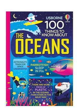 【现货】100 Things to Know About the Oceans，100件关于海洋的事