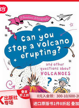 【现货】地理问题：你能阻止火山喷发吗？ A Question of Geography: Can You Stop a Volcano Erupting? 原版英文儿童绘本