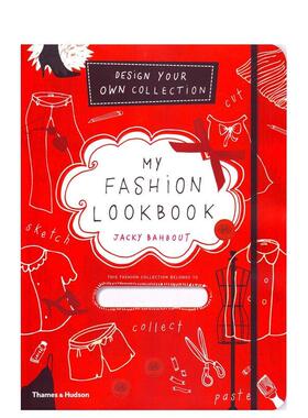 【现货】我的时尚代言人 my fashion lookbook 原版英文服装设计