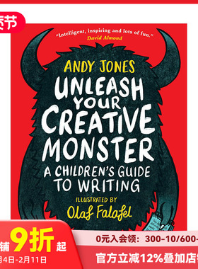 【预售】释放你的创意小怪兽 儿童创意写作指南 Unleash Your Creative Monster A Children's Guide to Writing 英文原版