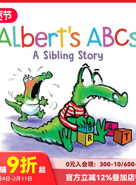 【预售】艾伯特的ABC Albert's Abcs 原版英文儿童趣味