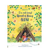 不太 情绪洞洞书 害怕独自一人 预售 英文儿童绘本 独处能力 Afraid Alone 原版 Not 我 Being Very 善本图书