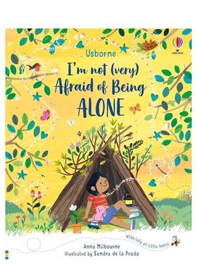 【预售】【情绪洞洞书】我（不太）害怕独自一人 I'm Not (Very) Afraid of Being Alone 原版英文儿童绘本 独处能力 善本图书