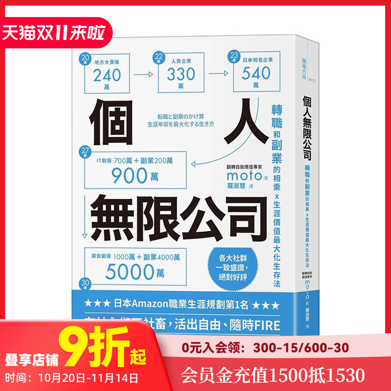 个人无限公司转职和副业的相乘