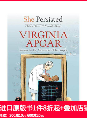 【预售】【She Persisted】弗吉尼亚·阿普加 She Persisted : Virginia Apgar 原版英文儿童章节书