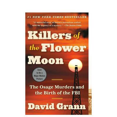 【预售】花月杀手（精装版） Killers of the Flower Moon 原版英文文学传记
