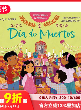 【预售】亡灵节 Dia de Muertos 原版英文儿童绘本