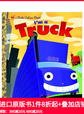 【预售】英文原版 I'm a Truck 我是卡车 兰登书屋精装小金书 Litt