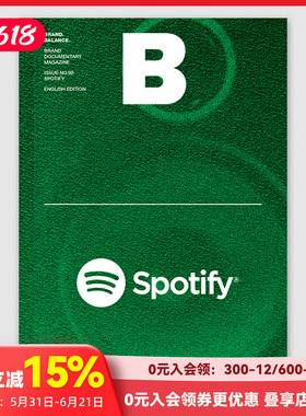 【现货】Magazine《B》 2023年04期 NO.95 SPOTIFY 声破天 韩国原版英文品牌商业期刊杂志 善本图书