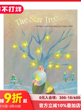 【现货】星星树The Star Tree 圣诞温馨小故事英文艺术绘本 4-8岁孩子睡前安心故事 社区文化人文关怀启蒙 英文原版 Gisela Colle