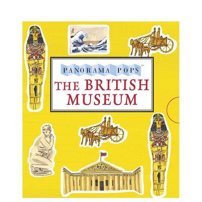 【预售】【全景立体旅行系列】大英博物馆 The British Museum: Panorama Pops 原版英文儿童立体