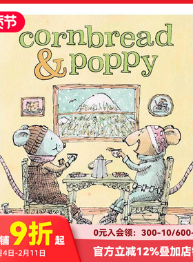 【预售】面包鼠与波波鼠 【Cornbread & Poppy】Cornbread & Poppy
