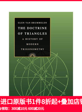 【预售】三角形之道:现代三角学史 The Doctrine of Triangles 原版英文社会科学