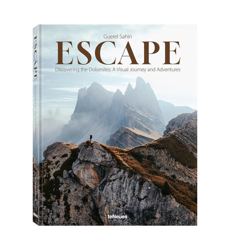 【预售】逃离：发现多洛米蒂—一段视觉之旅与冒险 Escape:Discovering the Dolomites 原版英文运动 - 实物图