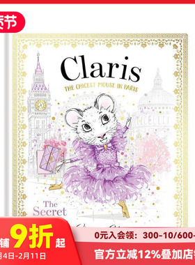 【现货】【Claris】秘密王冠：时髦鼠鼠游巴黎6 The Secret Crown: The Chicest Mouse in Paris vol.6 原版英文儿童绘本
