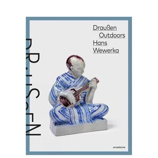 原版 善本图书 —— Wewerka Outdoors Hans 汉斯?韦尔卡：户外风景 炻器街头场景 英文艺术画册画集 Drau?en 预售