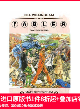 【现货】寓言纲要二 Fables Compendium One 2 英文原版进口漫画书 DC Comics出版 善本图书