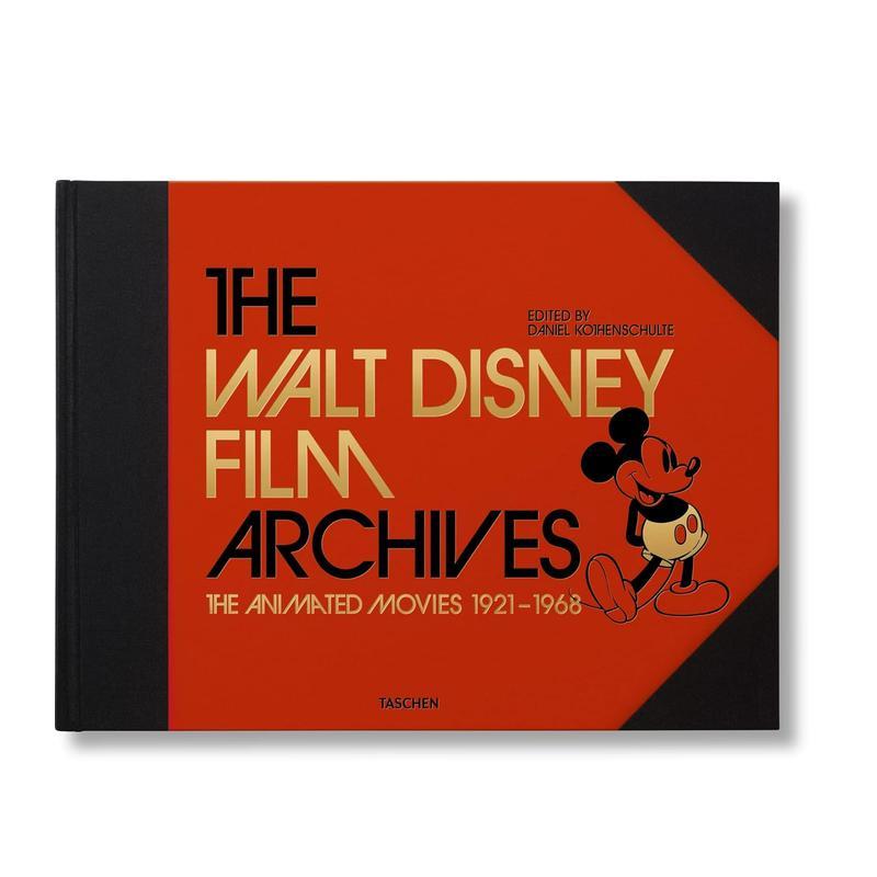 【预售】TASCHEN 华特迪士尼电影档案馆:动画电影1921–1968 The Walt Disney Film Archives 小飞侠 灰姑娘 英文原版 善本图书