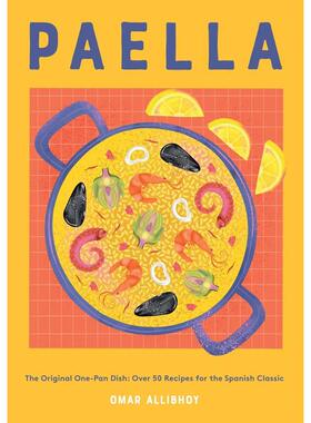 【预售】西班牙海鲜饭 Paella 进口原版英文餐饮生活 善本图书