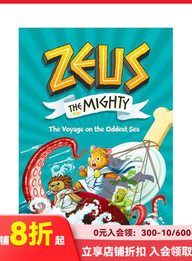 【现货】英文原版 【宙斯神鼠】#5 奇海旅行  【Zeus the Mighty】The Voyage on the Oddest Sea (Book 5)