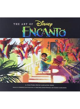 【现货】魔法满屋电影艺术设定集 Art of Encanto 迪士尼动画幕后插画剧本导演访谈 英文原版进口图书 善本图书