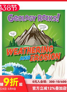 【预售】地质岩石：风化和侵蚀 Geology Rocks!: Weathering and Erosion 原版英文儿童绘本
