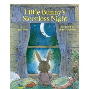 【预售】小兔子的不眠夜 Little Bunny‘s Sleepless Night 英文原