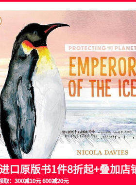 【现货】【凯特·格林纳威获奖插画师Catherine Rayner】冰雪皇帝 Emperor of the Ice 原版英文儿童绘本