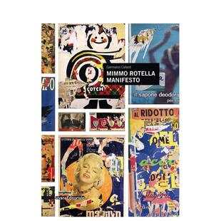 【预售】米莫?罗特拉：宣言 罗马国家美术馆展览配套图录 Mimmo Rotella : Manifesto 原版英文艺术画册画集 善本图书