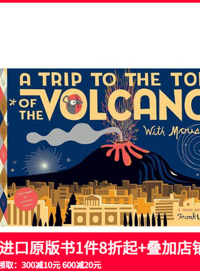 【预售】【老鼠的奇妙之旅】和小老鼠一起勇闯火山之巅 【Trips with Mouse】原版英文儿童漫画
