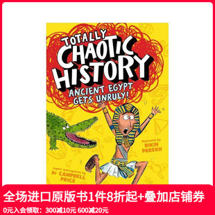 History 预售 Totally Ancient 英文青少年读物 历史 原版 完全混乱 善本图书 古埃及 Egypt Chaotic
