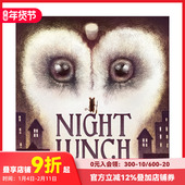 现货 进口儿童绘本图画书故事书 2022纽约时报十佳绘本 Night 英文原版 深夜午餐 Lunch 善本图书