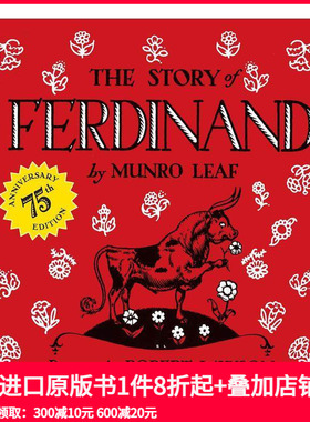 【现货】爱花的牛（周年纪念版） The Story of Ferdinand: 75th Anniversary Edition 进口原版英文儿童绘本故事书 善本图书