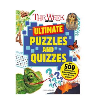 【现货】青少年周刊谜题与趣味问答 【The Week Junior】The Week Junior Ultimate Puzzles 原版英文儿童绘本